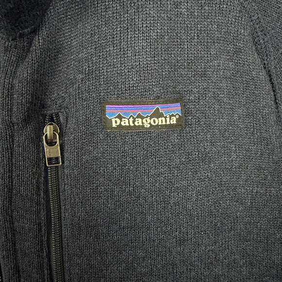 Patagonia Better Sweater Jacket Mens Small Navy Blue Fleece Full Zip Adult S - Picture 5 of 12